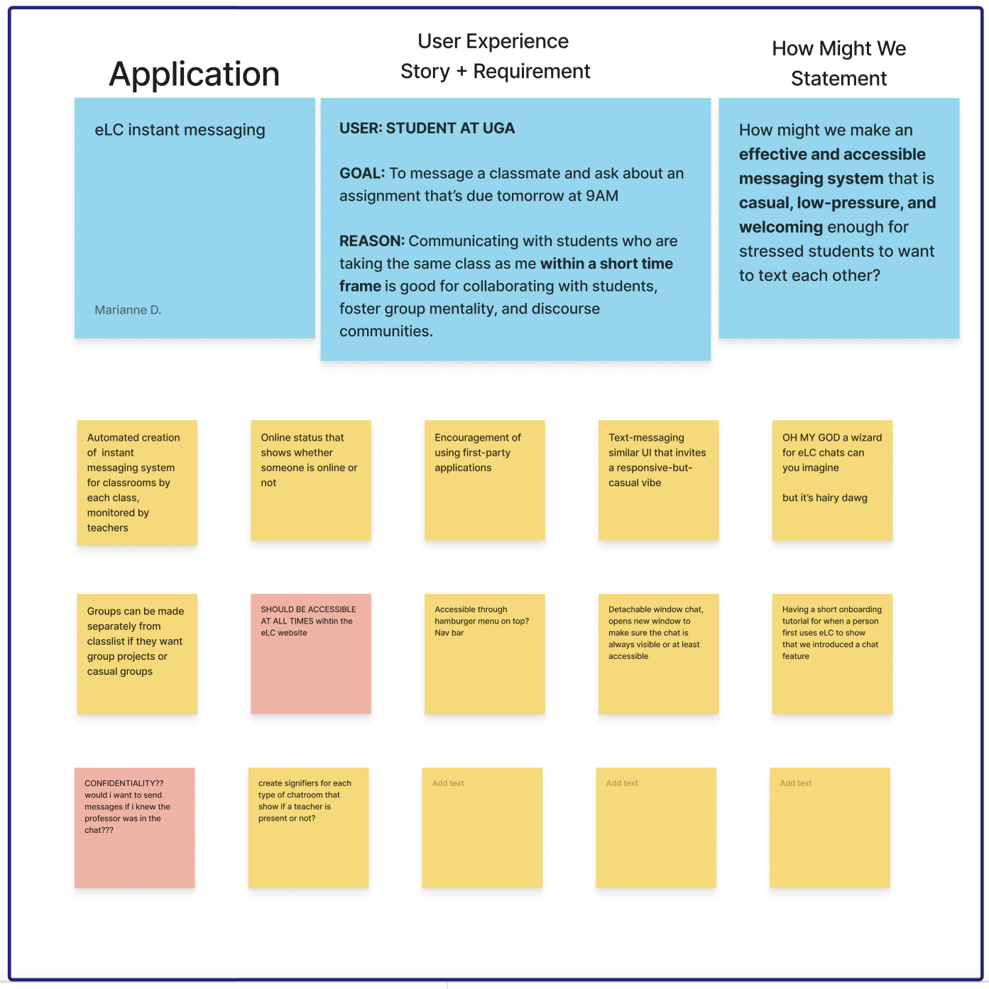 User story 1 - Part A